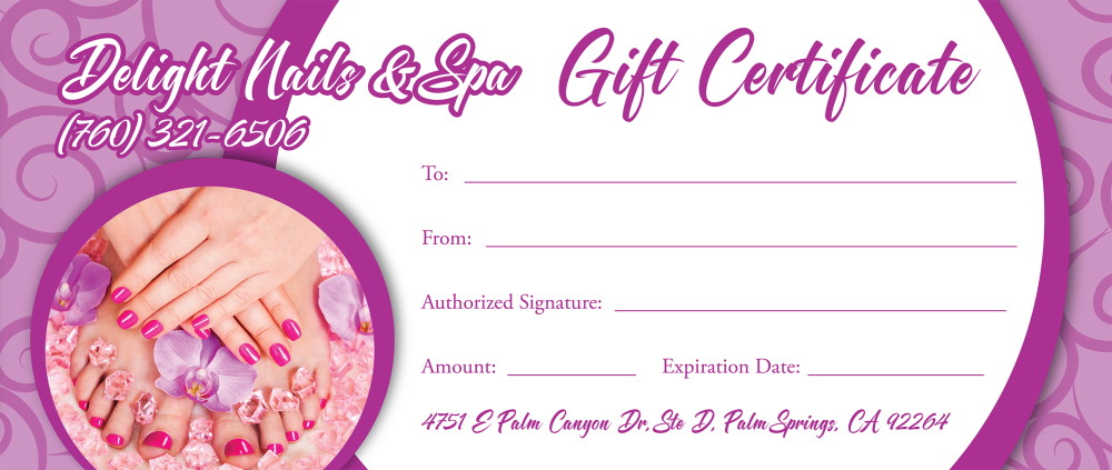 DNS Gift Certificate